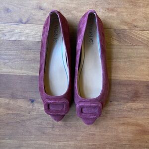 NEW Vionic Amanda Ballet flat -Wine